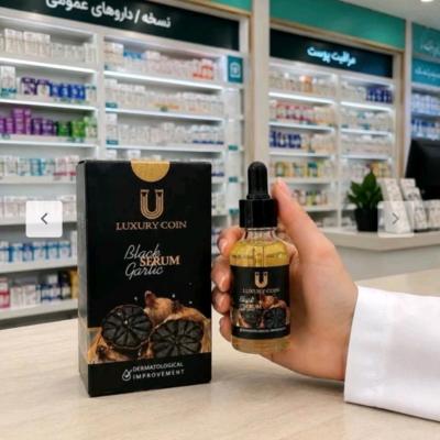 سرم سرسیاه لاکچری.کویین اصل(قطع ریزش مو و رویش مجدد