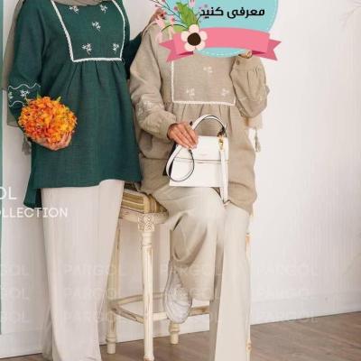 تونیک مانتویی مدل تیهو