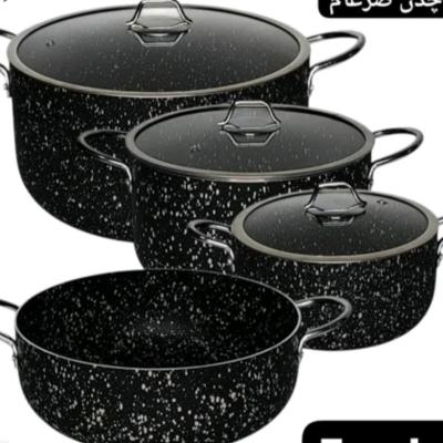 سرویس قابلمه چدن دورو گرانیت ضرغام