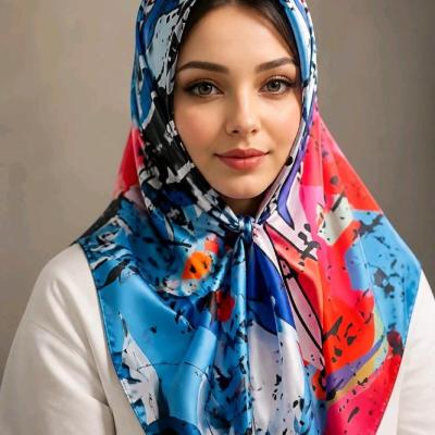روسری ساتن