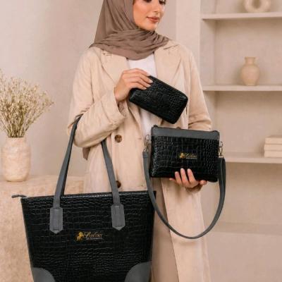 کیف سه تیکه پتینه وچاپی-160271