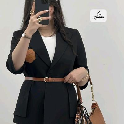 مانتو کتی زنانه کرپ مدل اردیبهشت