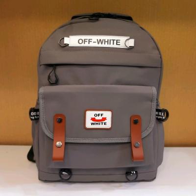 کوله پشتی off White خاکستری