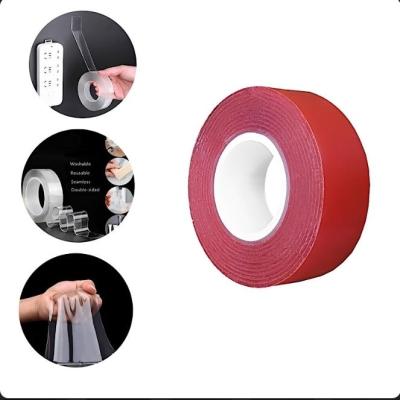چسب دوطرفه ژله ای 3 سانتی شفاف طول 3 متری