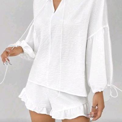 شومیز و شلوارک زنانه فانتزی و راحت برندshein