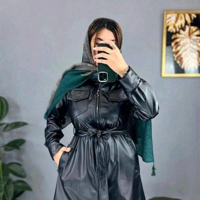 مانتو کت چرم کد 1384