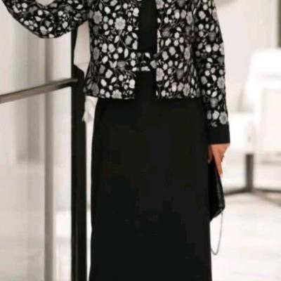 مانتو مجلسی لنینت مدل کت سارافون زنانه مجلسی