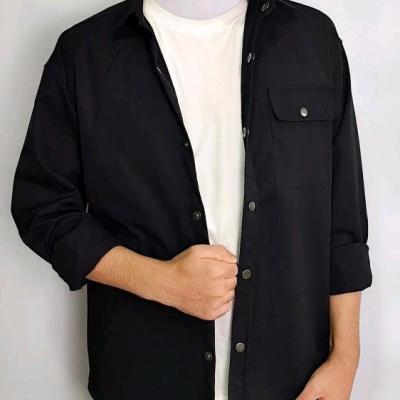 کت کتان باکسی