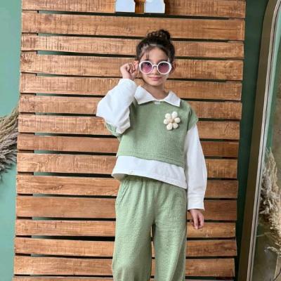 ست سه تیکه وست گلدار