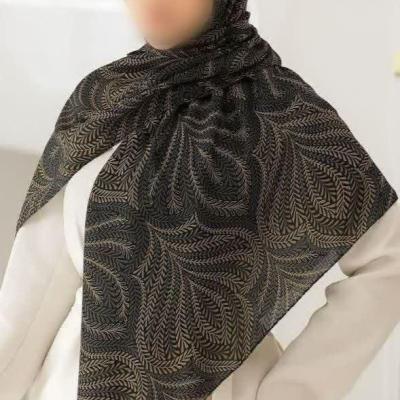 روسری نخی اسپان مشکی مناسب محرم