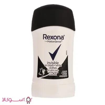 استیک ضدتعریق رکسونا مدل Invisible Black And White حجم 40 میل