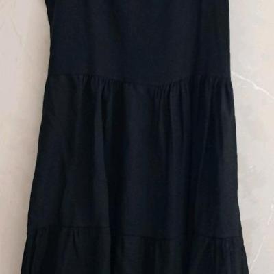 پیراهن شب زنانه نخی خارجی مدل ماکسی کلوش
