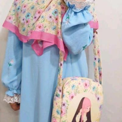 ست کیف و روسری دخترانه