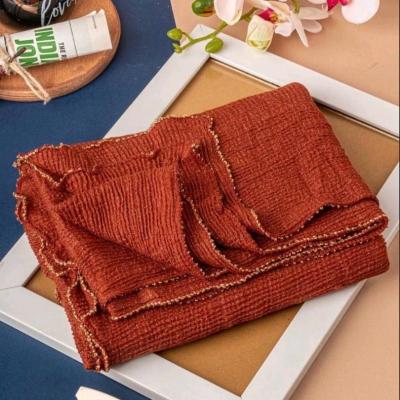 شال پلیسه برشکا لمه دار وارداتی