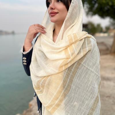 شال نخی لینن بهاره