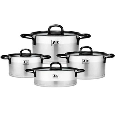سرویس قابلمه استیل 8 پارچه زیو ZCS 1378