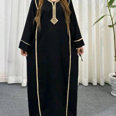 پیراهن ساحلی زنانه مدل پیراهن بلند مشکی سمرا نخی