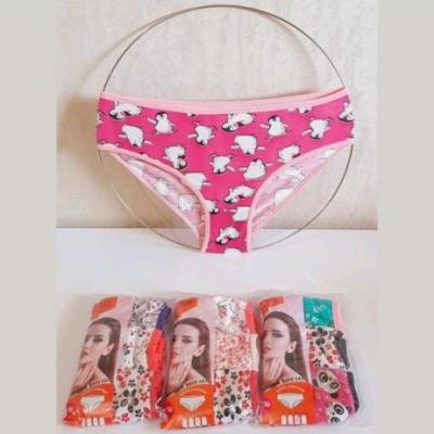 شورت زنانه پک دار ویسکوز طرحدار 3 عددی سایز لارج