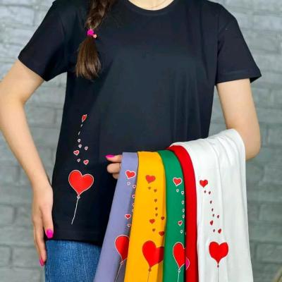 تیشرت نخ پنبه زنانه راحتی و شیک پوشی در رنگ های متنوع فری تا سایز 46