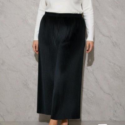 شلوار  بگ مخمل  پلیسه کد 9370 ب 04