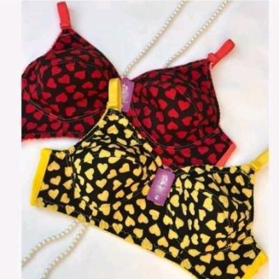 سوتین وارداتی قرمز قلبی پینترستی