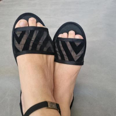 صندل روفرشی مخمل طرحدار سایز 37 تا 40