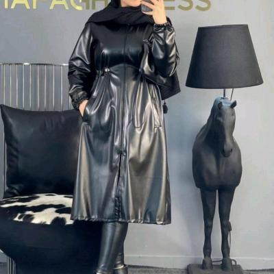 بارانی چرم زنانه مدل کندیس