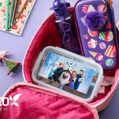 ظرف غذای کودک 3 خانه تاپکو