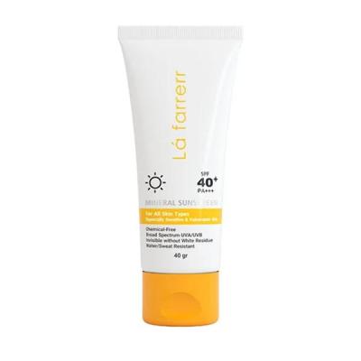 ضد آفتاب مینرال بی رنگspf40