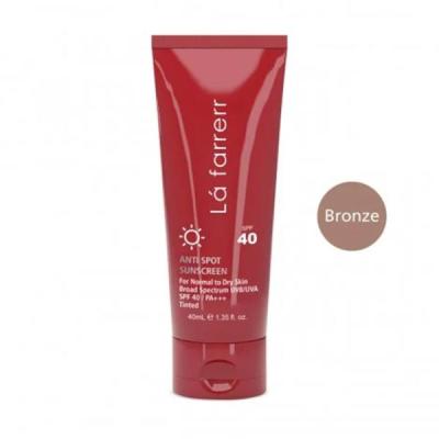 کرم ضد آفتاب و ضد لک رنگی (تیره)مخصوص پوست خشک spf40