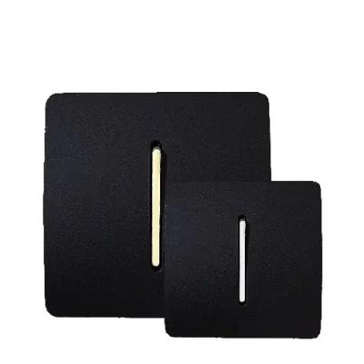 کلید تبدیل آسیاالکتریک مدل کریستال مشکی طلایی