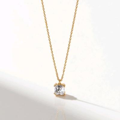گردنبند سنگ zirconia وارداتی