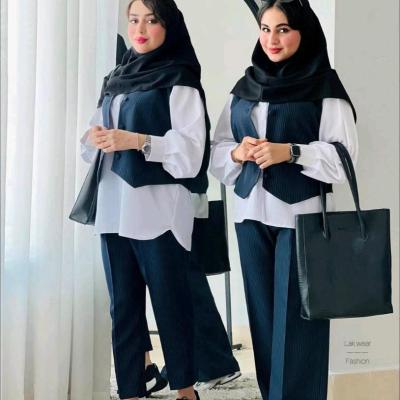 مانتو اداری زنانه پرشیا مدل سه تیکه