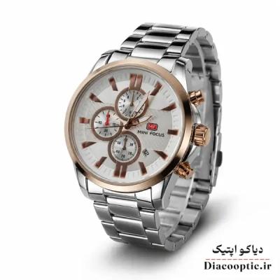 ساعت مچی مردانه اورجینال موتور ژاپنی برند مینی فوکوس سه موتور مدل Mf0134G.02