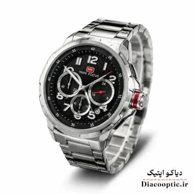 ساعت مچی مردانه اورجینال موتور ژاپنی برند مینی فوکوس سه موتور مدل Mf0492G.03