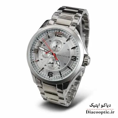 ساعت مچی مردانه اورجینال موتور ژاپنی برند مینی فوکوس سه موتور مدل Mf0199G.01