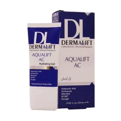 ژل آبرسان درمالیفت مناسب پوست چرب و جوشدار 50 میلی لیتر