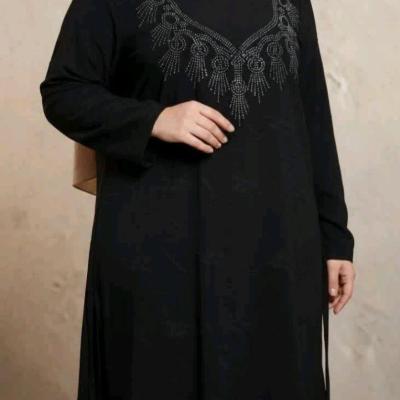تونیک مجلسی نگین دار سایز بزرگ 3913