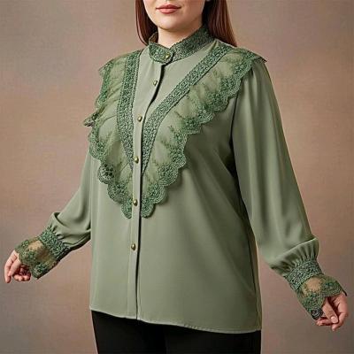 شومیز مجلسی الیزه خرجکار گیپور ارسال رایگان