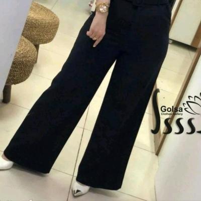 شلوار بگ مشکی کد 56987 ب 04