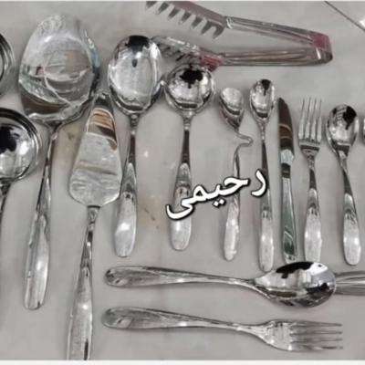 سرویس قاشق و چنگال 24 نفره 144 پارچه یونیک المان قشقایی اصل