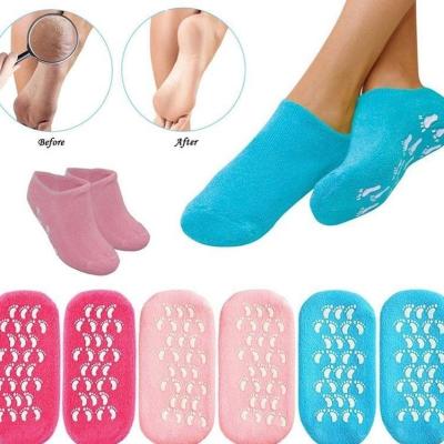 جوراب سیلیکونی و نرم کننده و رفع ترک پا(کیفیت درجه یک)