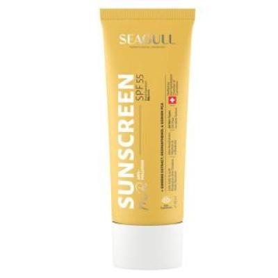 کرم ضد آفتاب بی رنگ سی گل با SPF55 مناسب آقایان حجم 50 میلی لیتر