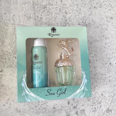 ست ادکلن و اسپری Riposte مدل Sea Girl - تولید شده تحت لیسانس فرانسه