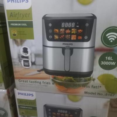 سرخ کن بدون روغن 16 لیتری فیلیپس 8167 وای‌فای‌دار، 3000 وات خرید از لیان