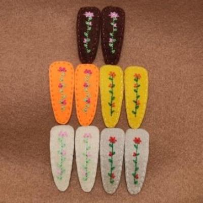 گیره سر گلدوزی شده