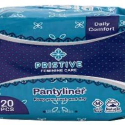 پد روزانه خیلی نازک سایز متوسط پریستیو 20 عددی