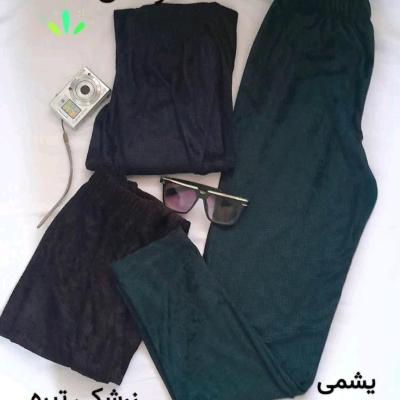 شلوار مخمل شطرنجی