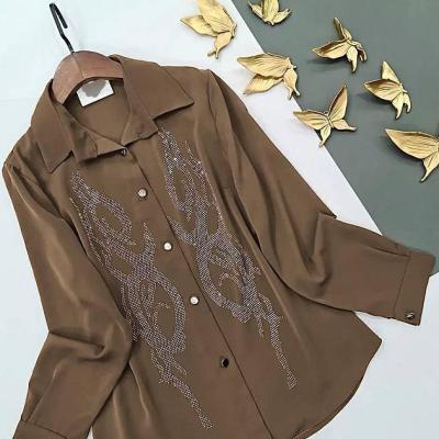 شومیز مجلسی نگین کاری ارسال رایگان