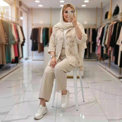ست مانتو شلوار گازوییلی